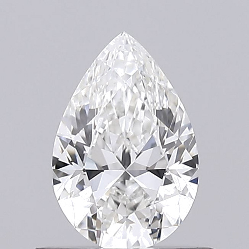 0.46 carat G-VVS1 Natūralus Pear Deimantas (1)