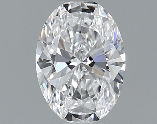 0.4 carat D-VS2 Natūralus Oval Deimantas (1)