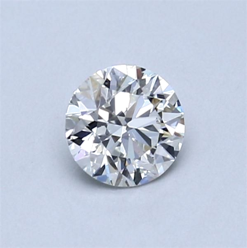 0.5 carat H-VVS2 Excellent cut Natūralus Round Deimantas (1)