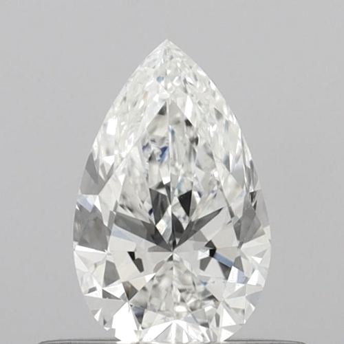 0.41 carat I-SI1 Natūralus Pear Deimantas (1)