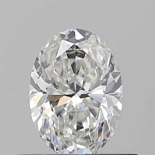 0.5 carat G-SI1 Natūralus Oval Deimantas (1)