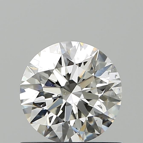 0.75 carat F-SI1 Excellent cut Natūralus Round Deimantas (1)