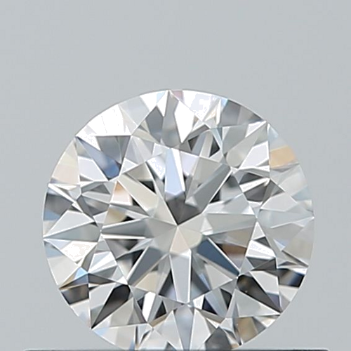 0.53 carat D-VVS1 Excellent cut Natūralus Round Deimantas (1)