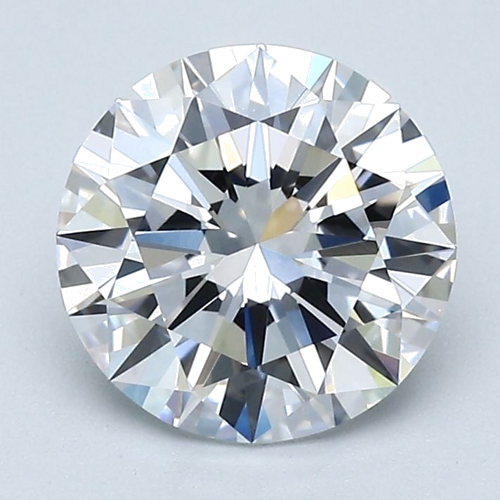 1.84 carat D-VVS2 Excellent cut Natūralus Round Deimantas (1)