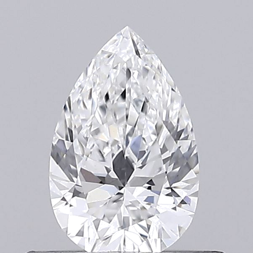 0.5 carat E-VS2 Natūralus Pear Deimantas (1)