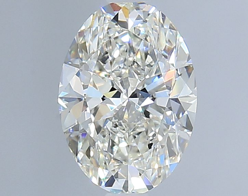 1.0 carat H-VS1 Natūralus Oval Deimantas (1)