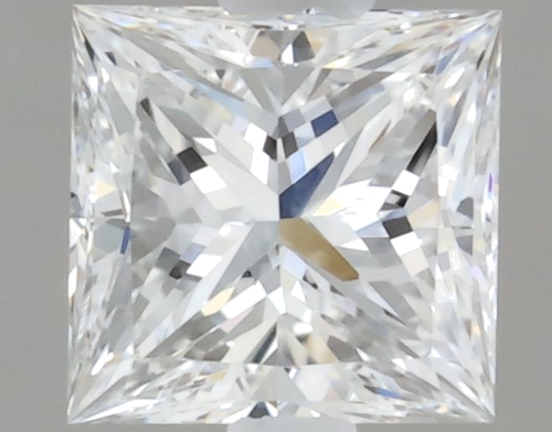 0.3 carat E-IF Natūralus Princess Deimantas (1)