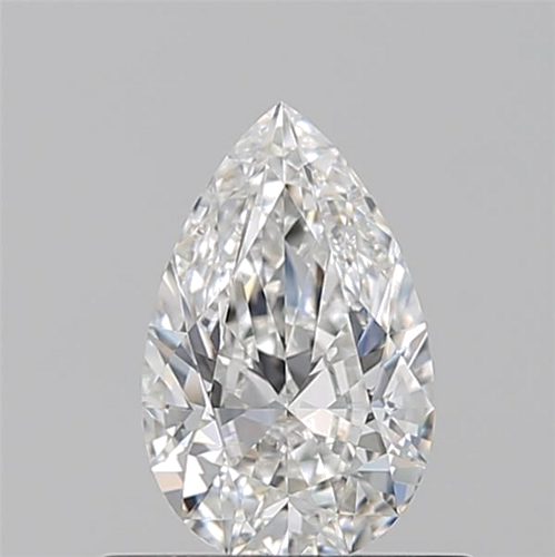 0.5 carat G-VVS2 Natūralus Pear Deimantas (1)
