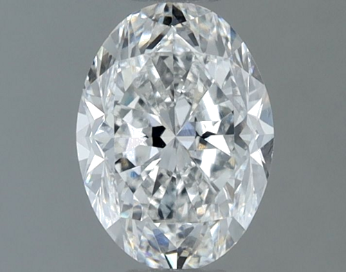 1.0 carat F-VS2 Natūralus Oval Deimantas (1)