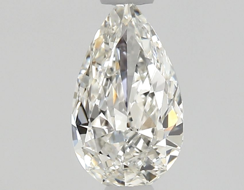 0.5 carat H-VS1 Natūralus Pear Deimantas (1)