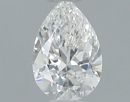 0.36 carat G-SI1 Natūralus Pear Deimantas (1)