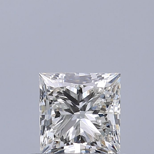 0.5 carat H-VVS1 Natūralus Princess Deimantas (1)