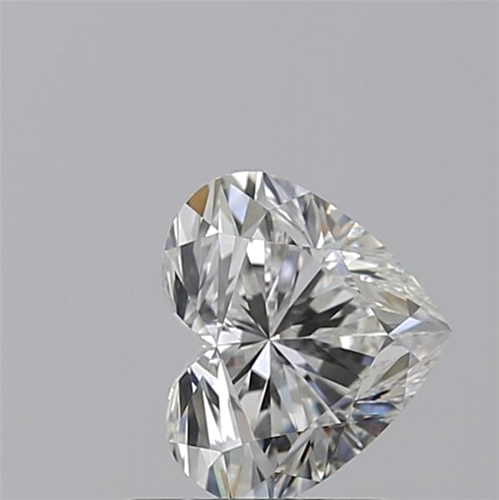 1.01 carat G-VS2 Natūralus Heart Deimantas (1)