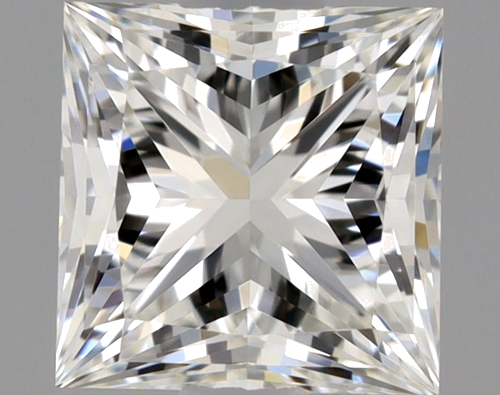 0.58 carat I-VVS1 Natūralus Princess Deimantas (1)
