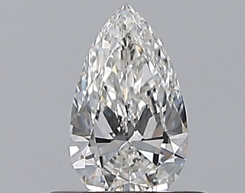 0.37 carat E-SI1 Natūralus Pear Deimantas (1)