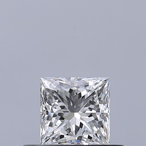 0.37 carat D-VVS1 Natūralus Princess Deimantas (1)