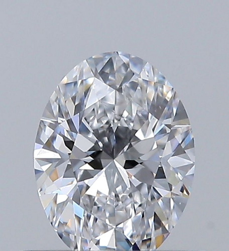 0.5 carat D-VS1 Natūralus Oval Deimantas (1)
