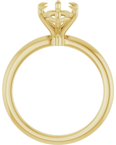 Sužadėtuvių Žiedas „Solitaire“ 14k yellow gold Marquise 13mm x 6.5mm (2)