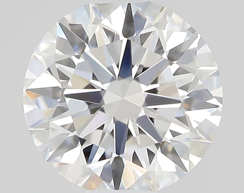 0.5 carat F-VVS1 Excellent cut Natūralus Round Deimantas (1)