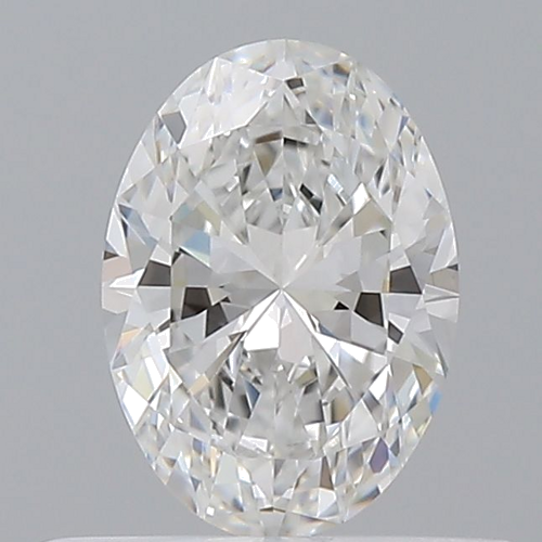 0.45 carat E-VVS2 Natūralus Oval Deimantas (1)