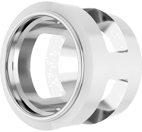 Pakabukas „Round Bezel-Set Slide“ 950 Platinos Round 4.1mm (2)