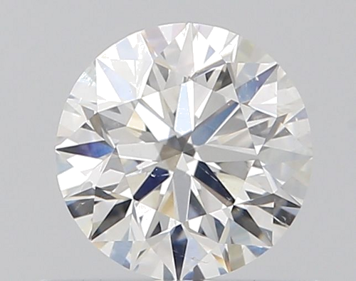 0.59 carat G-SI2 Excellent cut Natūralus Round Deimantas (1)