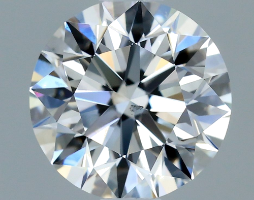 0.7 carat F-SI1 Excellent cut Natūralus Round Deimantas (1)