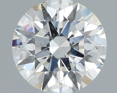 0.6 carat J-SI2 Excellent cut Natūralus Round Deimantas (1)