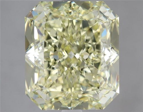 5.34 carat Fancy Light  Yellow-SI1 Natūralus Radiant Deimantas (1)
