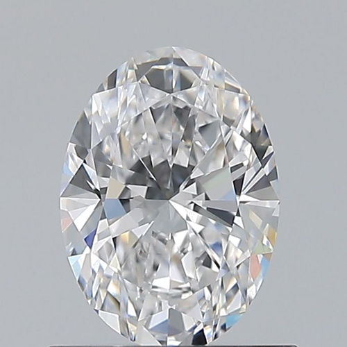 0.7 carat D-VVS2 Natūralus Oval Deimantas (1)