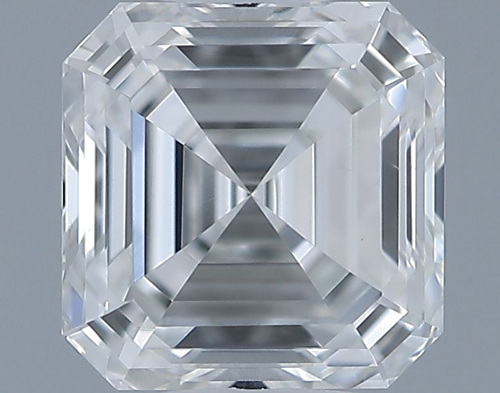 0.5 carat G-VS1 Natūralus Asscher Deimantas (1)