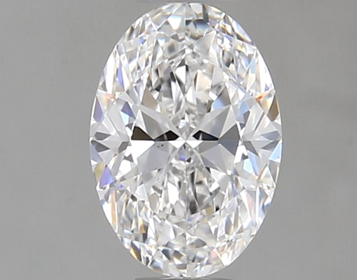 0.51 carat E-VS1 Natūralus Oval Deimantas (1)