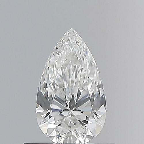 0.5 carat E-VS1 Natūralus Pear Deimantas (1)