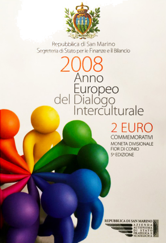 2008 Сан-Марино Европейский год культуры монета 2 евро (4)