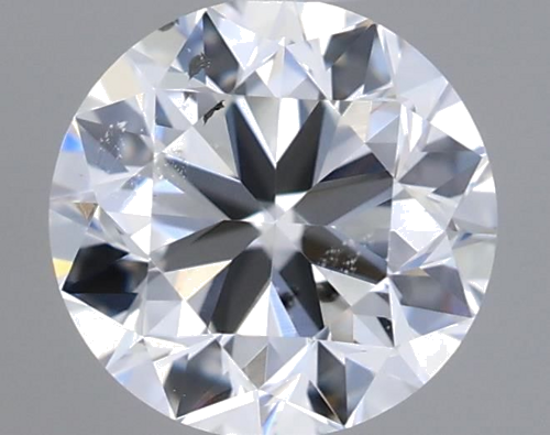 0.47 carat D-SI1 Very Good cut Natūralus Round Deimantas (1)