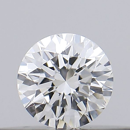 0.17 carat F-VVS2 Excellent cut Natūralus Round Deimantas (1)