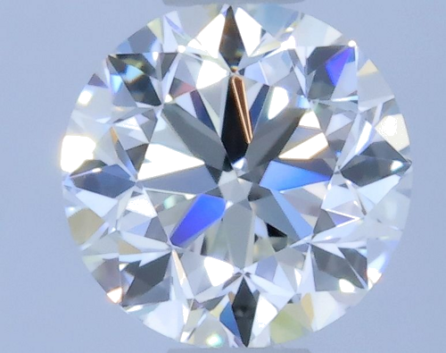 0.5 carat G-VVS2 Very Good cut Natūralus Round Deimantas (1)