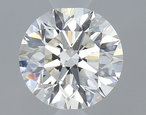 0.5 carat G-SI2 Excellent cut Natūralus Round Deimantas (1)