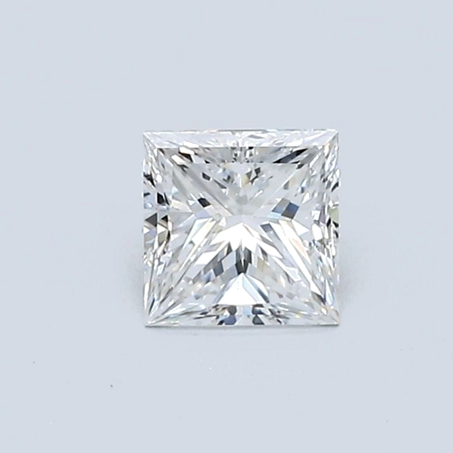 0.59 carat D-VS1 Natūralus Princess Deimantas (1)