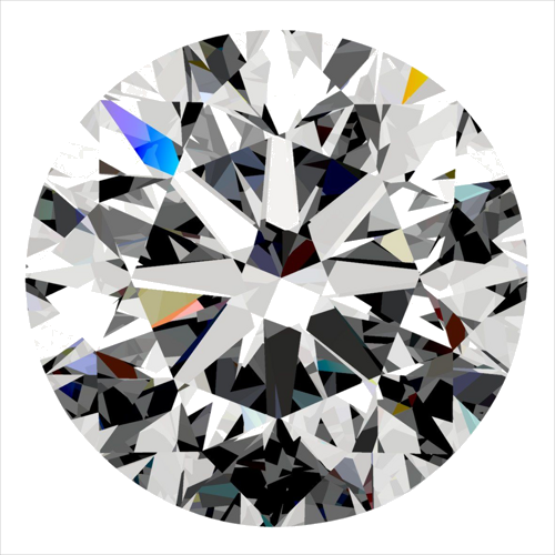 0.3 carat G-VVS1 Very Good cut Natūralus Round Deimantas (1)
