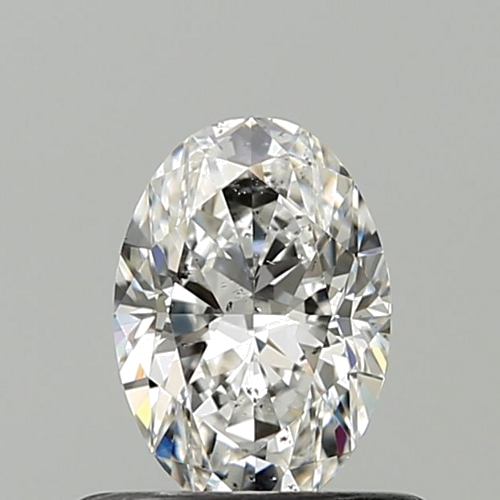 0.5 carat E-SI2 Natūralus Oval Deimantas (1)