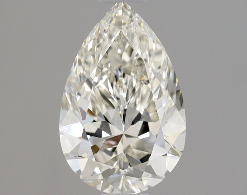 0.9 carat J-VVS2 Natūralus Pear Deimantas (1)