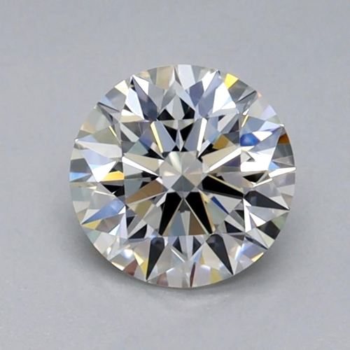 0.42 carat F-VVS1 Excellent cut Natūralus Round Deimantas (1)