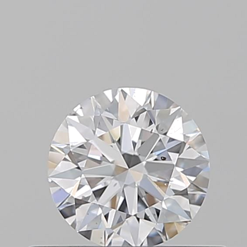 0.42 carat D-SI1 Very Good cut Natūralus Round Deimantas (1)