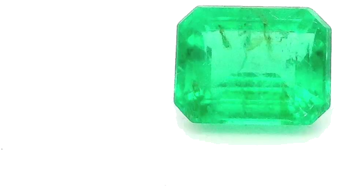 0.42 carat GREEN STEP cut Emerald Smaragdas (1)