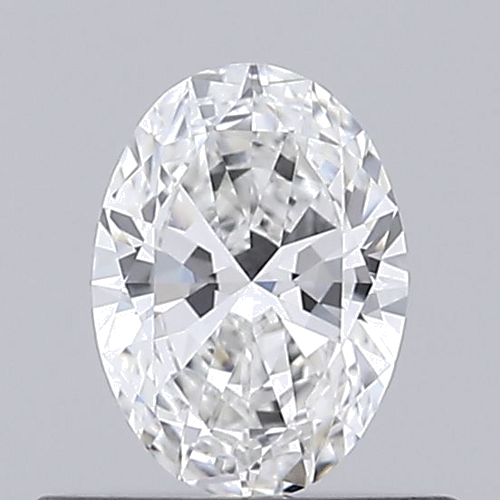 0.35 carat F-VVS1 Natūralus Oval Deimantas (1)