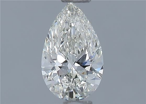0.5 carat J-IF Natūralus Pear Deimantas (1)