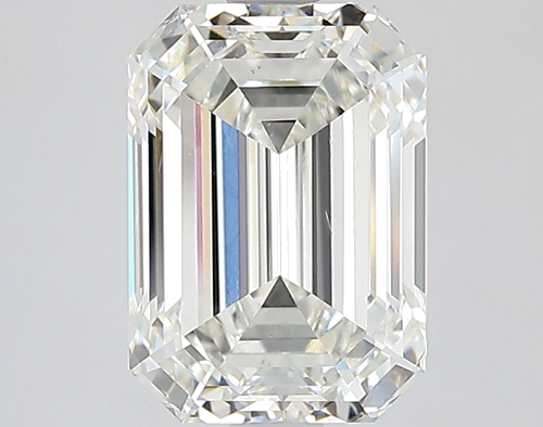 3.06 carat H-SI1 Natūralus Emerald Deimantas (1)
