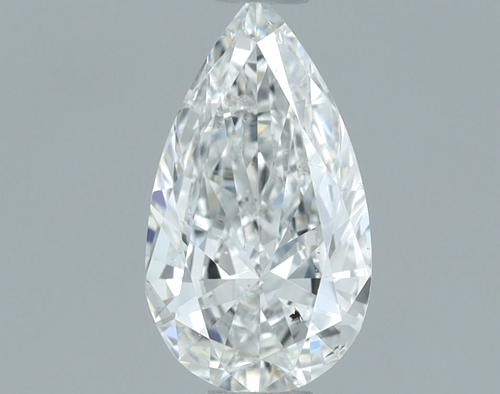 0.5 carat E-SI2 Natūralus Pear Deimantas (1)