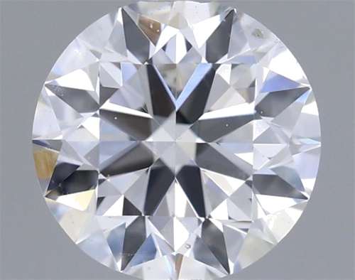 0.65 carat F-SI1 Excellent cut Natūralus Round Deimantas (1)